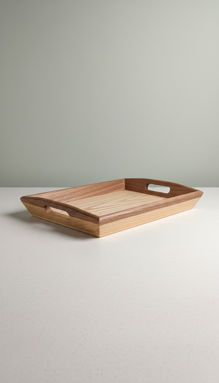 Japanese Wooden Tea Tray